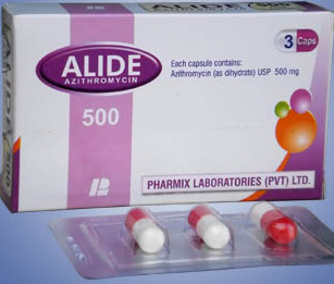 ຢາແຄບຊູນ Alide 500 ມກ