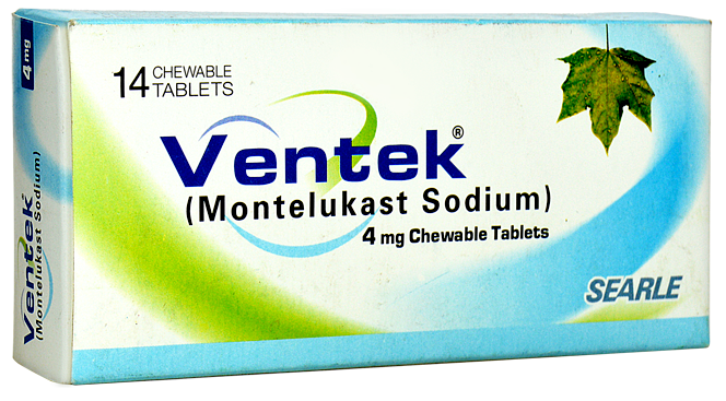 ຢາເມັດ Ventek 4 ມກ, 5 ມກ, 10 ມກ